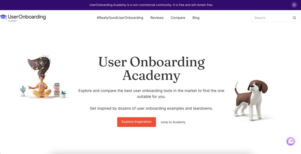 user onboarding academy