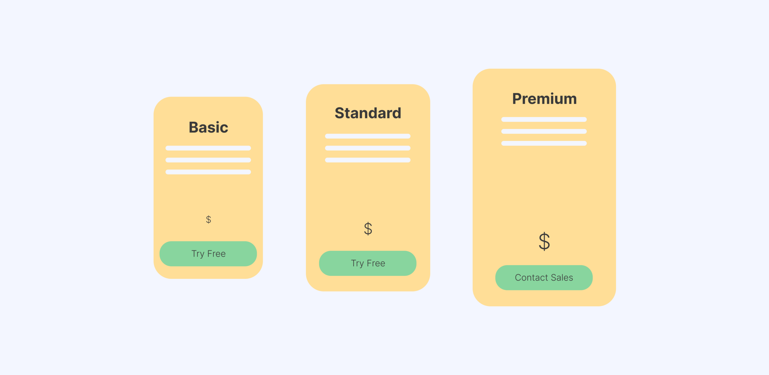 saas pricing page examples