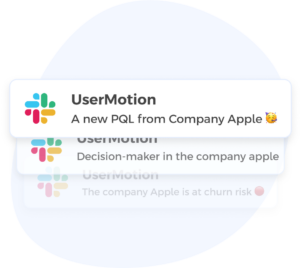 usermotion real time alerts notifications