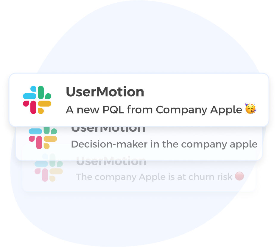 usermotion real time alerts notifications