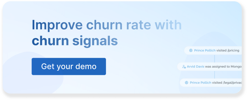 usermotion get demo churn