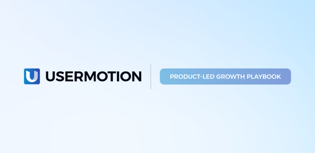 usermotion product-led growth plg platbook