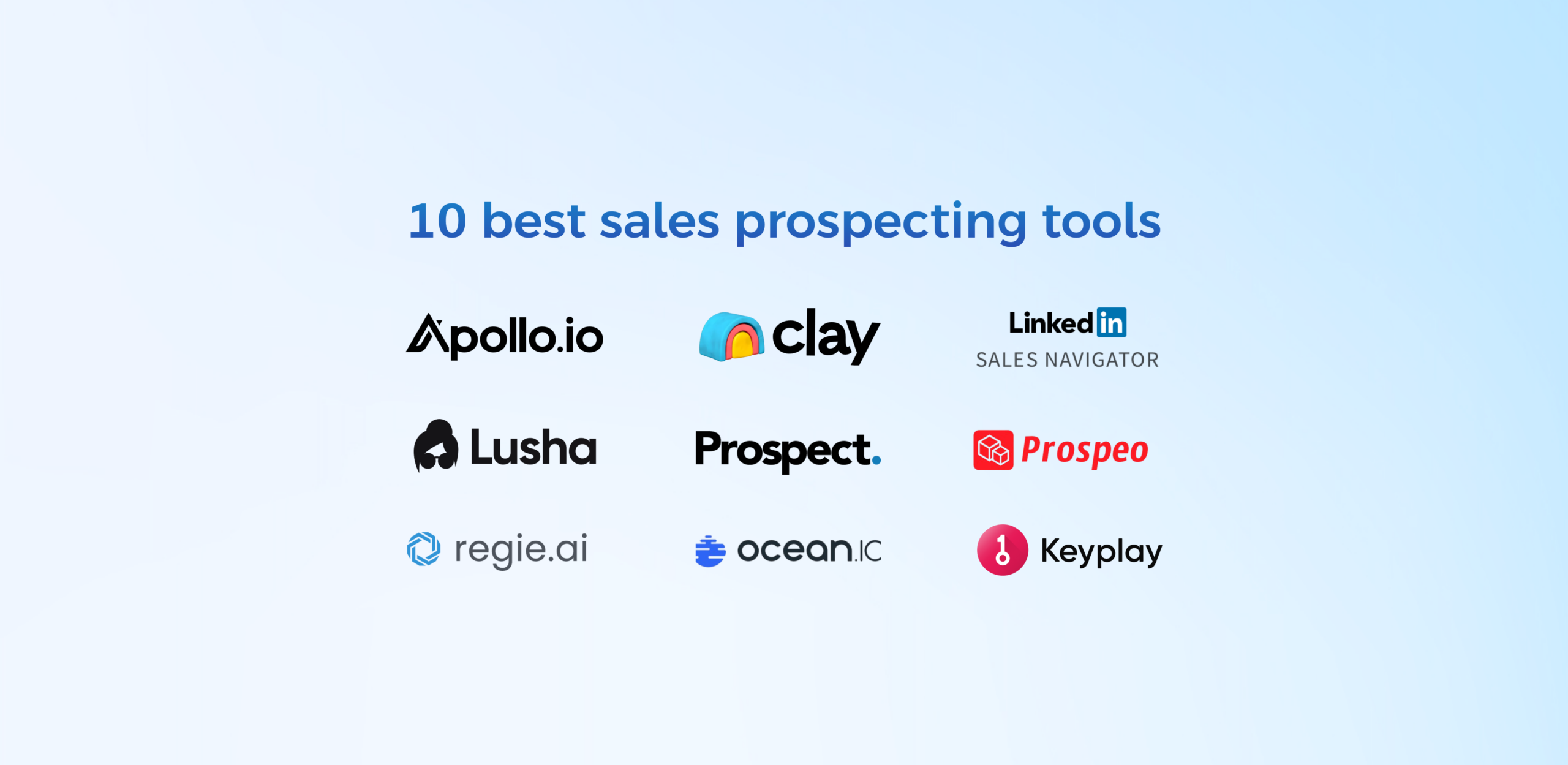 10 best sales prospecting tools