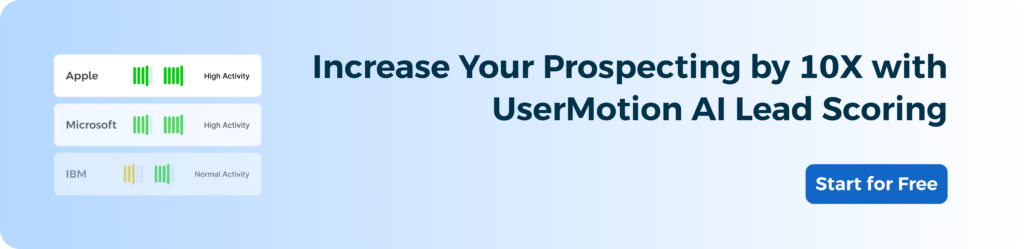 sales prospecting tools usermotion